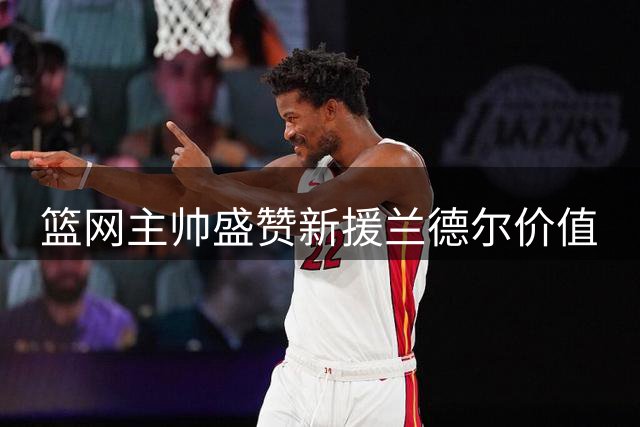 篮网主帅盛赞新援兰德尔价值