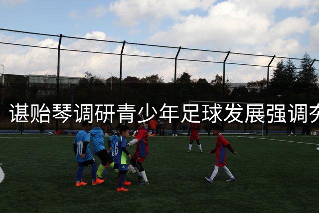 谌贻琴调研青少年足球发展强调夯实青训基础